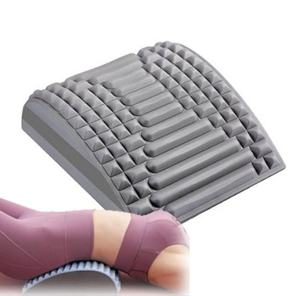 Back Stretcher Back Cracker Back Cracking Device Spine Deck Back Board Lumbar Stretcher for Lower Back Pain Relief