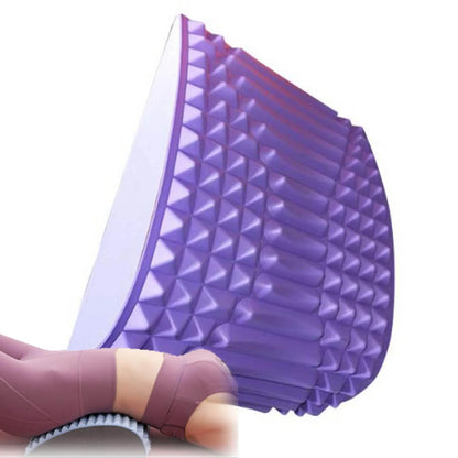Back Stretcher Back Cracker Back Cracking Device Spine Deck Back Board Lumbar Stretcher for Lower Back Pain Relief