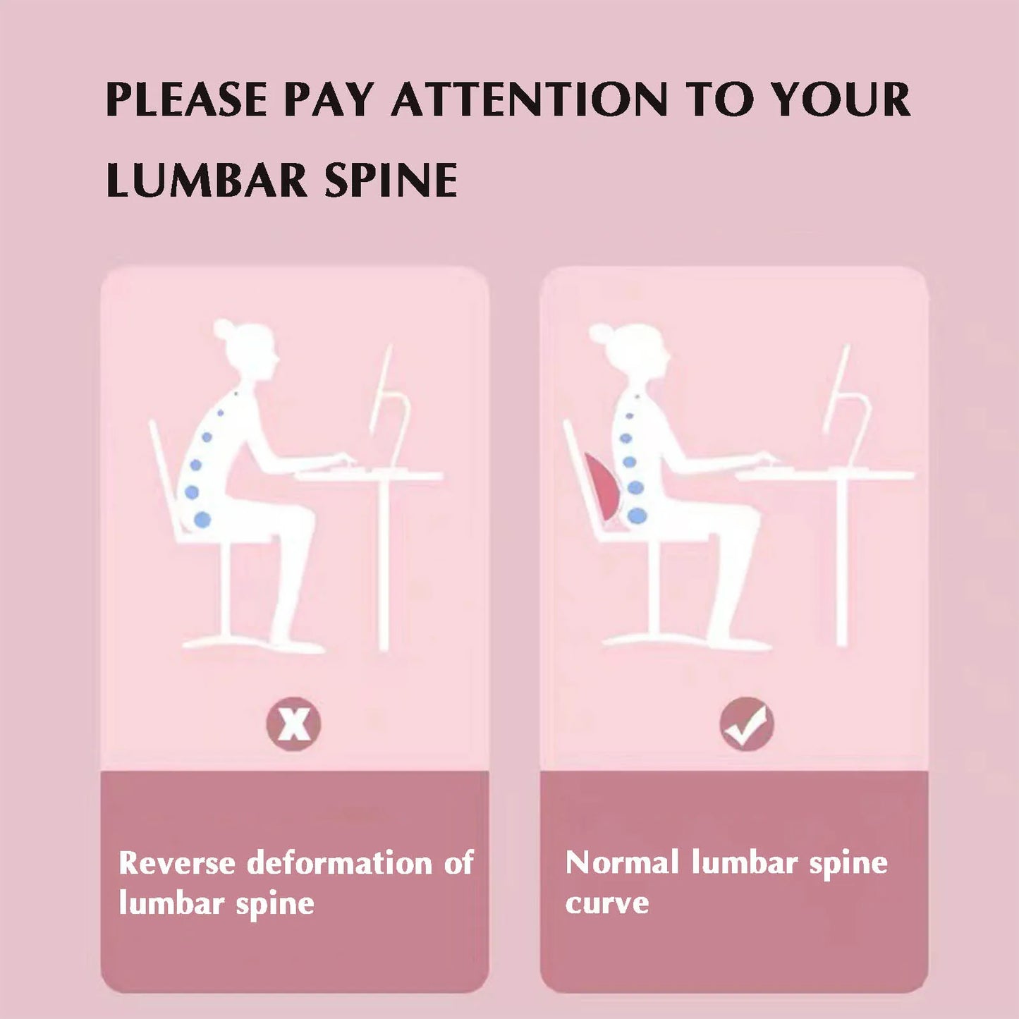 Back Stretcher Back Cracker Back Cracking Device Spine Deck Back Board Lumbar Stretcher for Lower Back Pain Relief